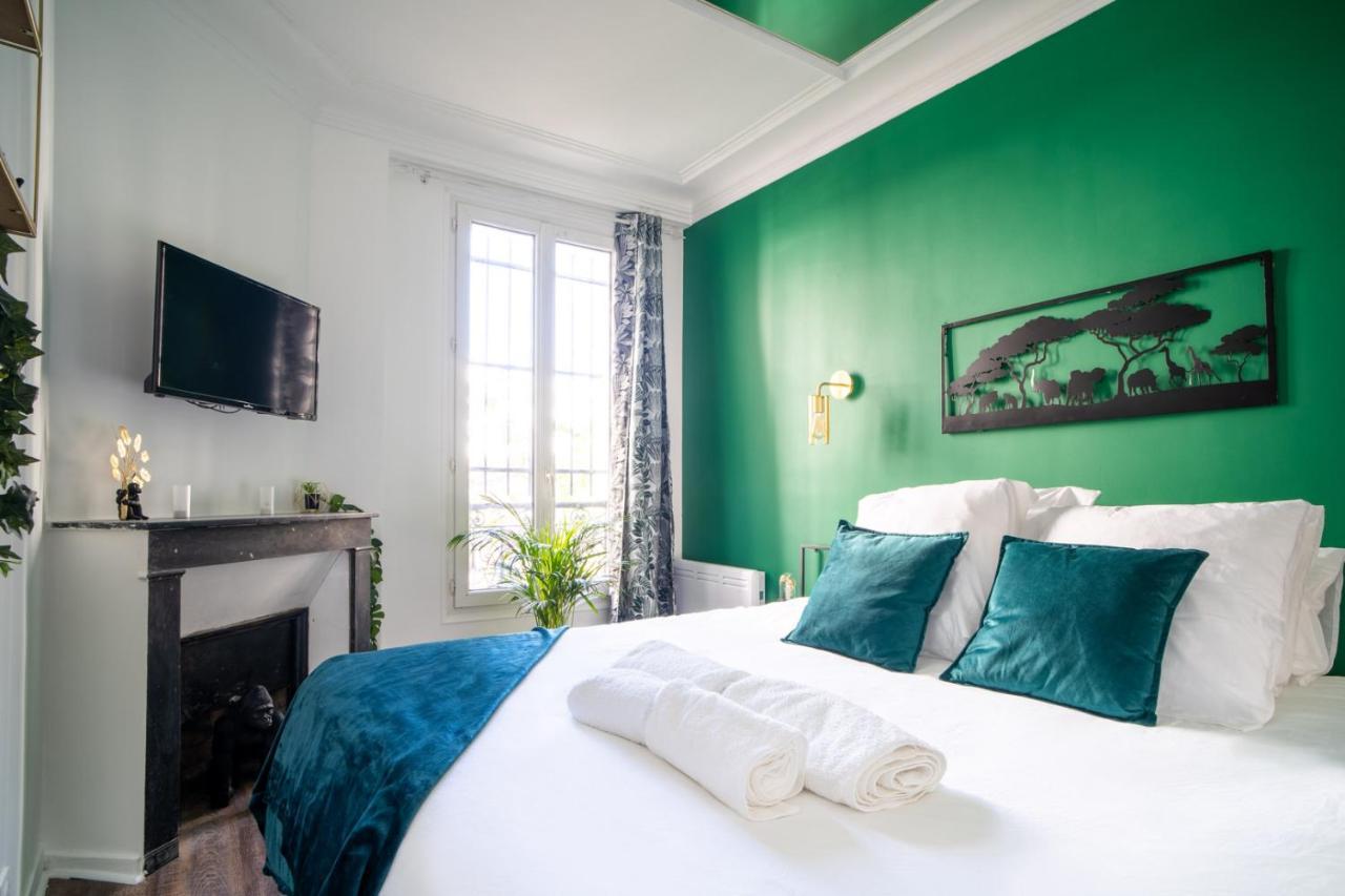 Suite L'Eclipse Paris, Logement Avec Jacuzzi, A 10 Minutes Des Champs Elysees Levallois-Perret Kültér fotó