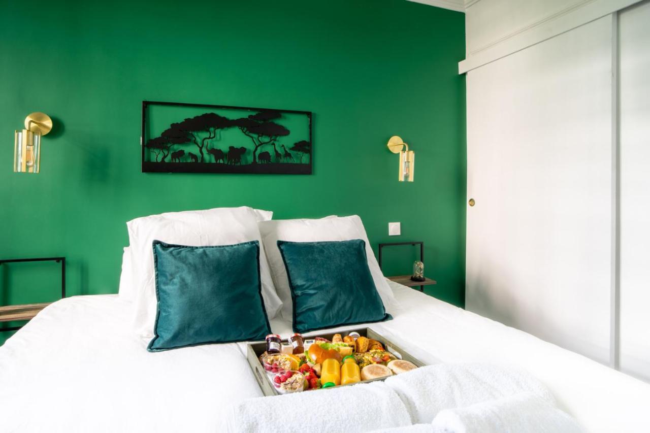 Suite L'Eclipse Paris, Logement Avec Jacuzzi, A 10 Minutes Des Champs Elysees Levallois-Perret Kültér fotó
