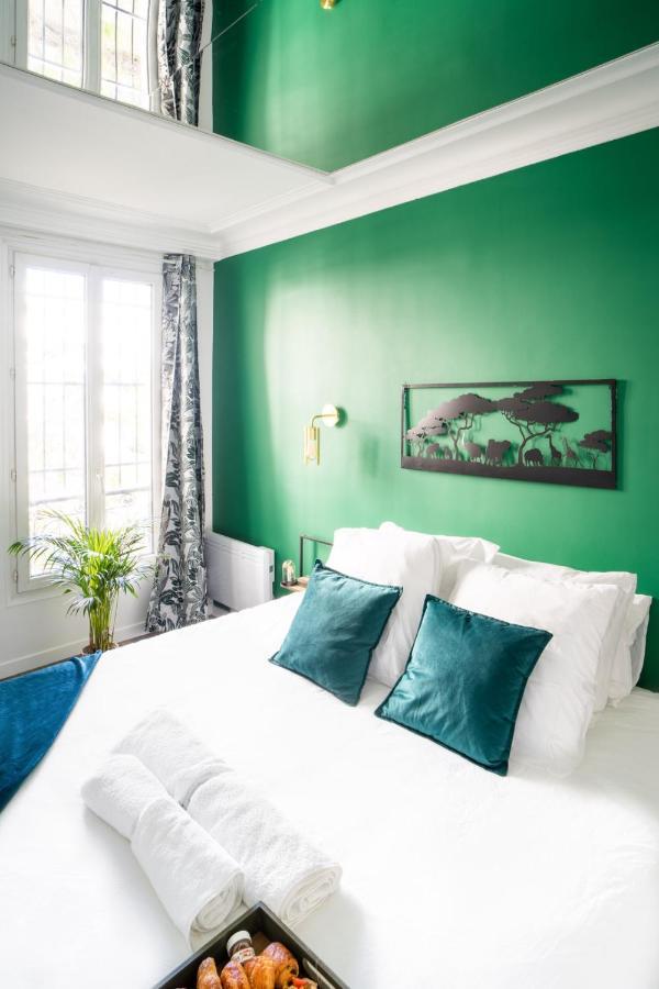 Suite L'Eclipse Paris, Logement Avec Jacuzzi, A 10 Minutes Des Champs Elysees Levallois-Perret Kültér fotó